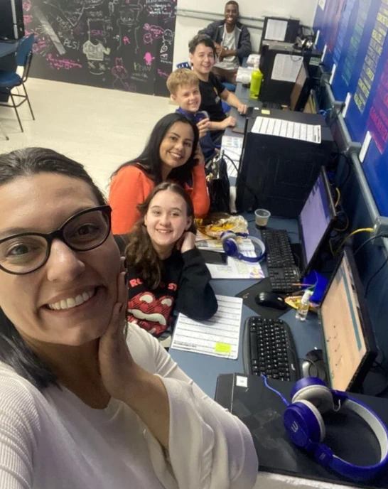 Turma de Inglês