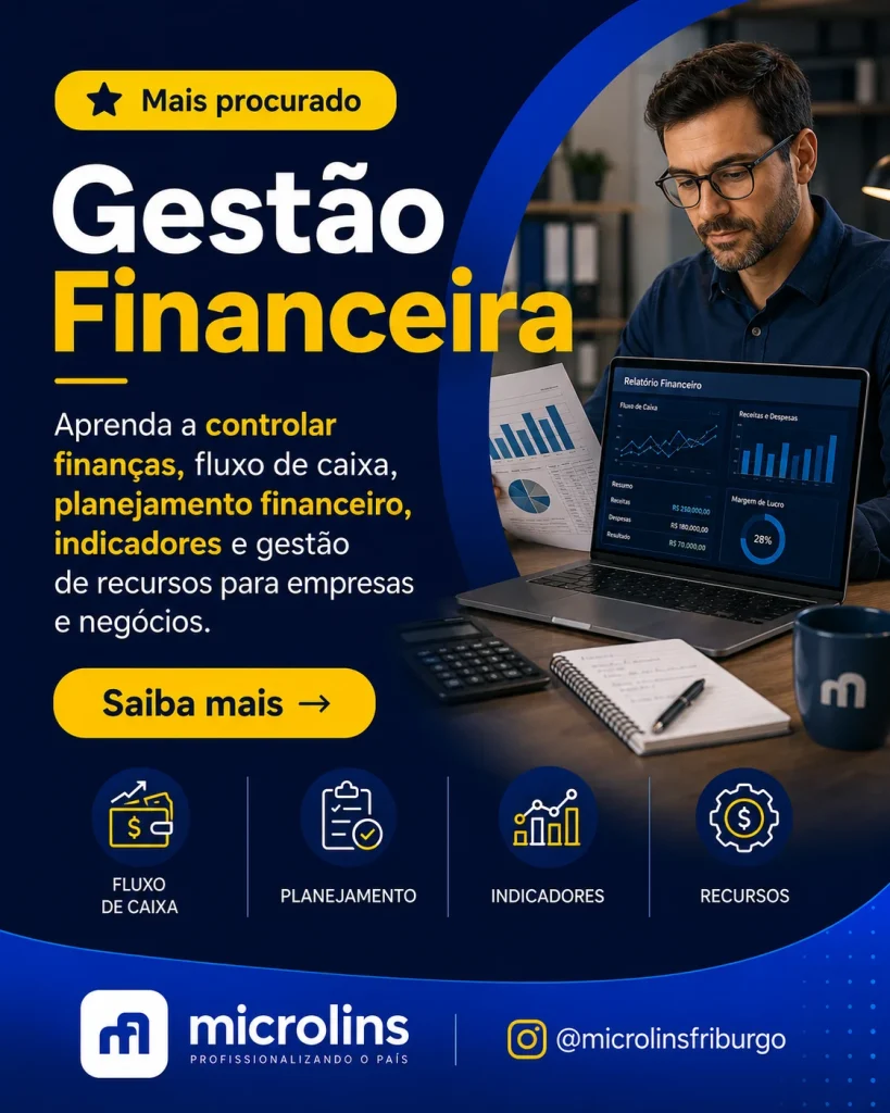 Curso de Gestão Financeira em Nova Friburgo — Microlins