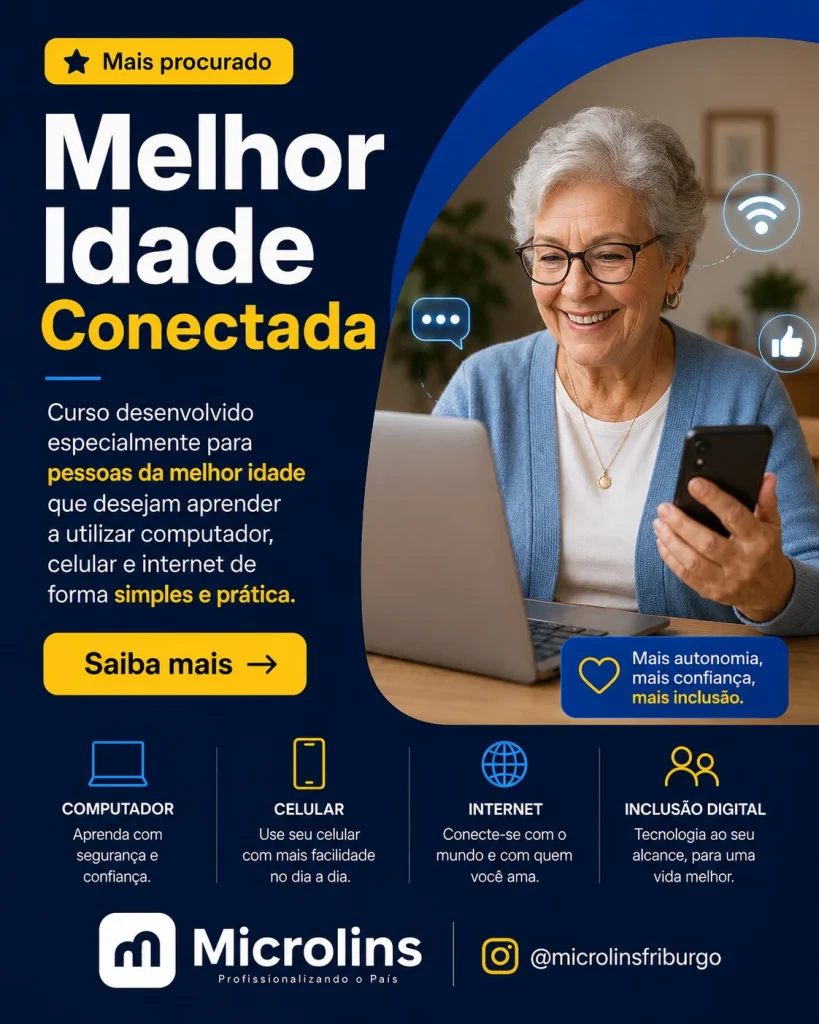 Curso Melhor Idade em Nova Friburgo — Microlins