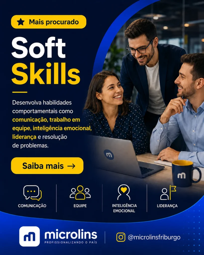 Curso de Soft Skills em Nova Friburgo — Microlins